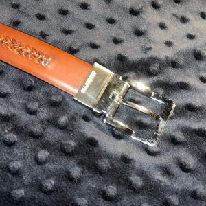 Claiborne bet reversible black/brown 44/110 1” very nice fast ship